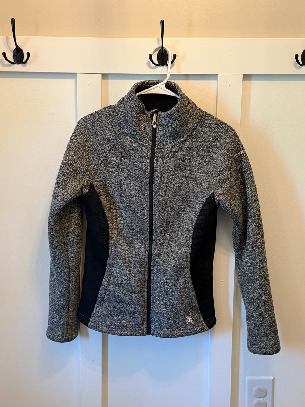 Spyder women’s Gray Full-Zip Performance Jacket